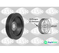 SASIC CRANKSHAFT BELT PULLEY 2156079 FOR ALFA ROMEO FIAT LANCIA OPEL