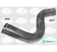 SASIC RIGHT RADIATOR HOSE SWH6617 FOR FIAT