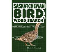 Saskatchewan Bird Word Search, A Canada Bird Identification Word Game for Birdwatchers and Ornithologists