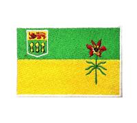 Saskatchewan Flag Patch, Canadian Patch, Canadian Flag Patch, Embroidered Iron on Sew on Patch Badge for Clothes etc. 9X6 cm