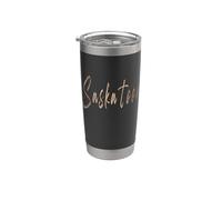 Saskatoon Canada Vintage Elegant Design Stainless Steel Insulated Tumbler