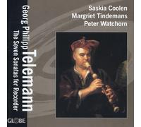 Coolen / Tindemans / Watchorn – The Seven Sonatas for Recorder – Globe