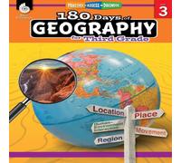 Saskia Lacey 180 Days of Geography for Third Grade : Practice, Assess, Diagnose Saskia Lacey Multicolor