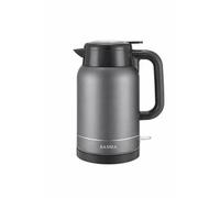 Sasma Home - 1.5L Vacuum Insulated Cordless Electric Kettle, 5 Layer Insulation Keep Water Hot for 6 hours, Highest Food Grade 316L Stainless Steel, Anti Spill Lock -1800W Strix Controller (Grey)