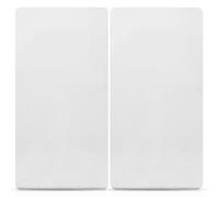 Sasma Home - 2 x Cot Fitted Sheets 120x60cm - 100% Cotton, Soft breathable baby