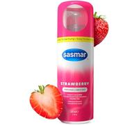 Sasmar Strawberry Flavored Lubricant Water Based Personal Lube for Couples, Feels Natural, Long Lasting, Paraben Free, Toy-Friendly & Condom Safe 60ml