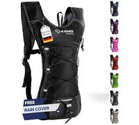 SASMO Hydration Backpack 6L - Ultra-Lightweight Insulated Running Pack for Hiking, Cycling, Trail Running & Camping