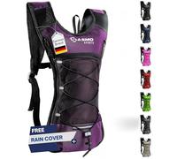 SASMO Hydration Backpack 6L - Ultra-Lightweight Insulated Running Pack for Hiking, Cycling, Trail Running & Camping