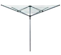 Sasons 60M 4 Arm Heavy Duty Rotary Washing Line With Ground Spike & Protective Cover Outdoor Clothes Airer