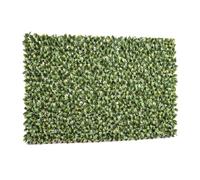 SASONS Artificial Laurel Leaf Expanding Trellis Garden Screen 1m x 2m | Expandable Design, Privacy Screen, Outdoor Use, Willow Frame, Realistic Foliage, UV & Fade Resistant PVC Leaves