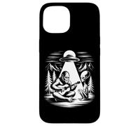 Sasquatch Alien Guitar UFO Conspiracy Theorist Case for iPhone 15