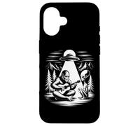 Sasquatch Alien Guitar UFO Conspiracy Theorist Case for iPhone 16