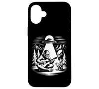 Sasquatch Alien Guitar UFO Conspiracy Theorist Case for iPhone 16 Plus