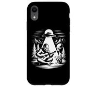 Sasquatch Alien Guitar UFO Conspiracy Theorist Case for iPhone XR