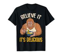 Sasquatch Believe It Delicious Ramen Noodles Bigfoot Gifts T-Shirt