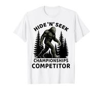 Sasquatch Big Foot Hide 'N' Seek Championships Competitor T-Shirt