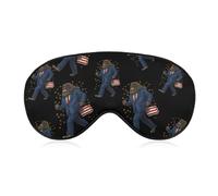 Sasquatch Bigfoot for Presidents Fashion Sleep Eye Mask Soft Covers for Sleeping with Adjustable Strap