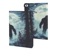 Sasquatch Bigfoot in Moon Compatible with iPad Protective Case ipad Mini 1/2/3/4/5 (7.9in)