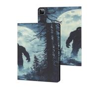 Sasquatch Bigfoot in Moon Compatible with iPad Protective Case iPad Pro 2020/2021/2022 (12.9in)