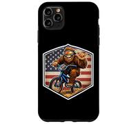 Sasquatch BMX Bike Rider Big-foot Shaka American Patriot USA Case for iPhone 11 Pro Max