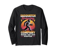 Sasquatch Brewing Company Bigfoot Making That Beer Disappear Long Sleeve T-Shirt