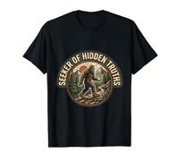 Sasquatch Compass Hiking Cryptid Truth Seeker Outdoor Fans Value Graphic T-Shirt