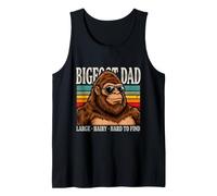 Sasquatch Dad Large Hairy Hard to Find Retro Tank Top