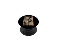 Sasquatch Found Jesus Looking Bigfoot Funny Christian Humor PopSockets Adhesive PopGrip