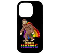 Sasquatch Gay Bigfoot No More Hiding Pride Case for iPhone 14 Pro