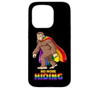 Sasquatch Gay Bigfoot No More Hiding Pride Case for iPhone 15 Pro