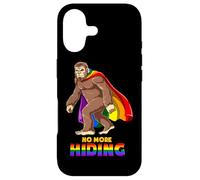 Sasquatch Gay Bigfoot No More Hiding Pride Case for iPhone 17