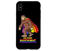 Sasquatch Gay Bigfoot No More Hiding Pride Case for iPhone XS Max