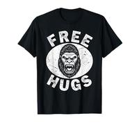 Sasquatch Hugs Funny Bigfoot Yeti Sarcastic Humor T-Shirt