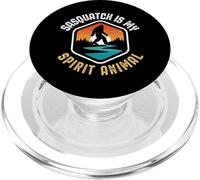 Sasquatch is my Spirit Animal Vintage Bigfoot Outdoor PopSockets PopGrip for MagSafe
