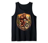 Sasquatch Mountain Bike Rider Big-Foot Shaka Downhill Lover Tank Top