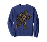 Sasquatch Pacific Northwest Coast Native American Style Sweatshirt