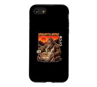 Sasquatch Ramen Bigfoot Oishii Noodle Slurp Forest Sunset Case for iPhone SE (2020) / 7/8