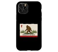 Sasquatch Republic California Funny Bigfoot Sasquatch Case for iPhone 11 Pro