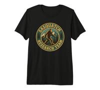 Sasquatch Research Team Bigfoot Cryptic Graphic Premium T-Shirt