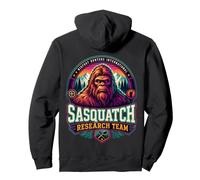 Sasquatch Research Team Bigfoot Hunter Forest Badge Pullover Hoodie