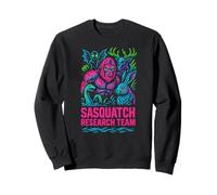 Sasquatch Research Team Vintage Mens Bigfoot Cryptozoology Sweatshirt