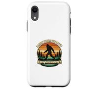 Sasquatch Retro Maybe You're The Myth Walk The Unknown Case for iPhone XR