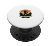 Sasquatch Retro Maybe You're The Myth Walk The Unknown PopSockets Adhesive PopGrip