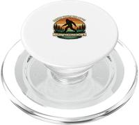 Sasquatch Retro Maybe You're The Myth Walk The Unknown PopSockets PopGrip for MagSafe