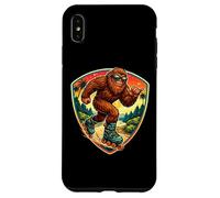 Sasquatch Rollerblading Big-foot Shaka Roller Blade Lover Case for iPhone XS Max