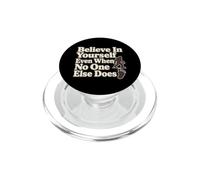 Sasquatch Self Belief Cryptid Humor PopSockets PopGrip for MagSafe