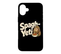 Sasquatch Spaghetti Spagh-Yeti Case for iPhone 16 Plus