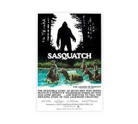 Sasquatch, The Legend of Bigfoot Canvas Poster Wall Art Decor Print Picture Paintings for Living Room Bedroom Decoration Unframe-style 08x12inch(20x30cm)