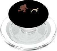 Sasquatch Whippet Dog Funny Bigfoot Sightings Dog Lover PopSockets PopGrip for MagSafe