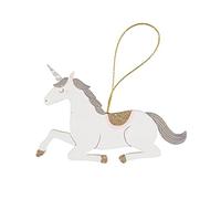Sass and Bell Princess Unicorn plaque - Wooden hanging decoration